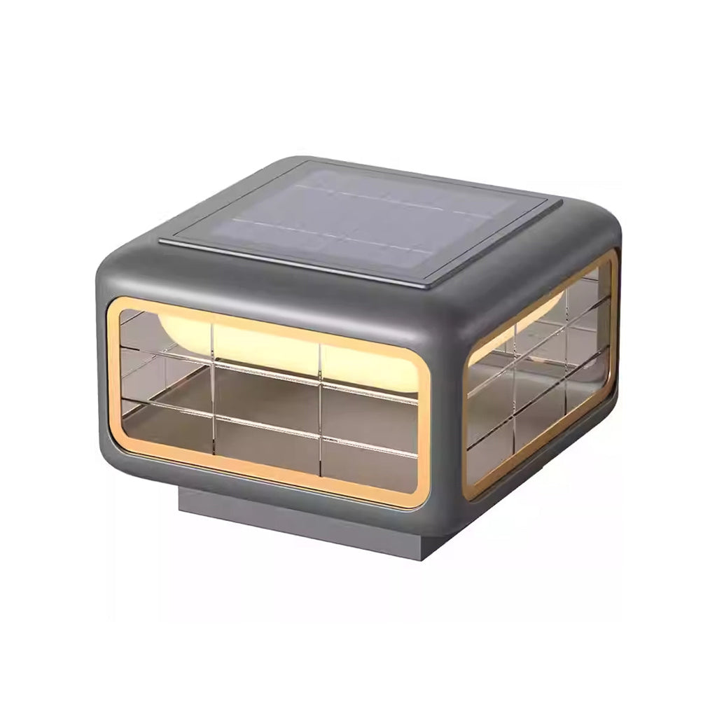 RAVENSCROFT RAINPROOF OUTDOOR COLUMN LANTERN - CONTEMPORARY SIMPLICITY