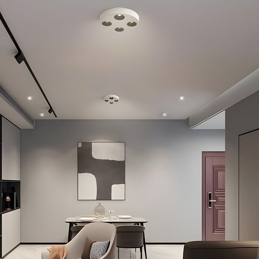 WINDSOR 9.1-INCH QUADRANT LED CEILING ILLUMINATOR FOR BATHROOMS
