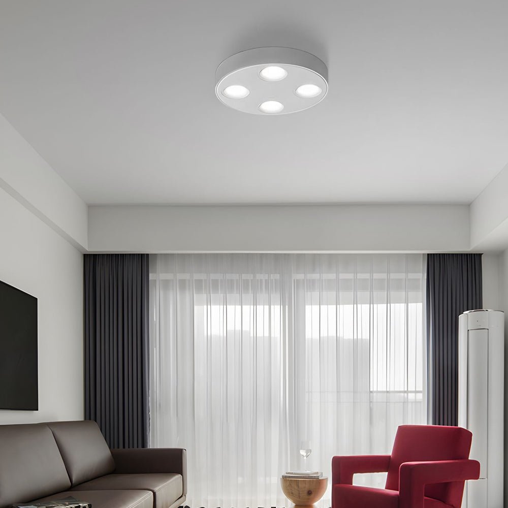WINDSOR 9.1-INCH QUADRANT LED CEILING ILLUMINATOR FOR BATHROOMS