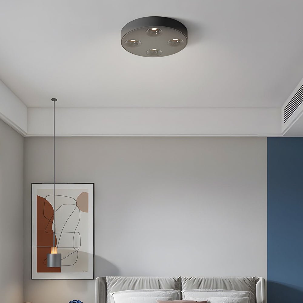 WINDSOR 9.1-INCH QUADRANT LED CEILING ILLUMINATOR FOR BATHROOMS