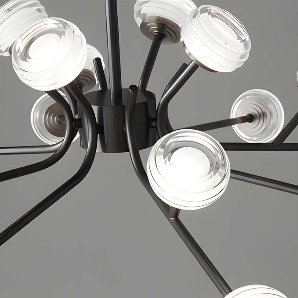 RAVENWOOD 9-ARM ASTRAL LIGHTING CHANDELIER