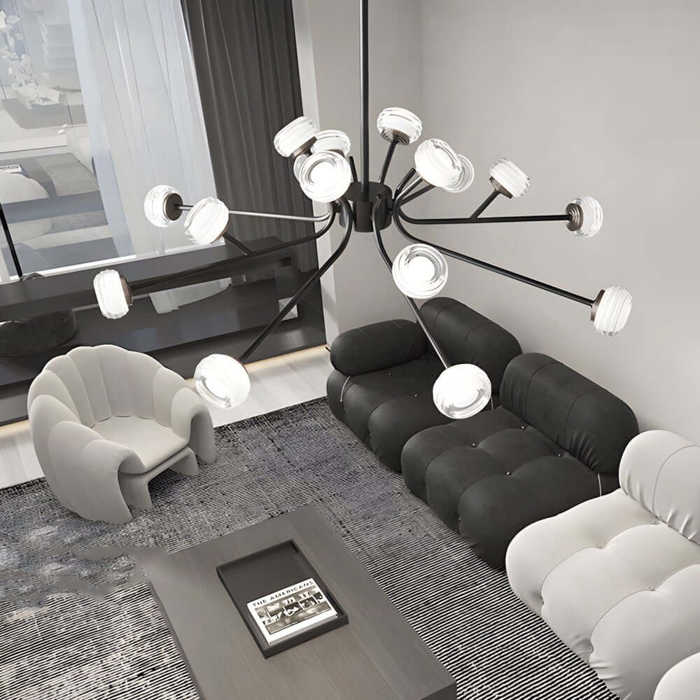 RAVENWOOD 9-ARM ASTRAL LIGHTING CHANDELIER