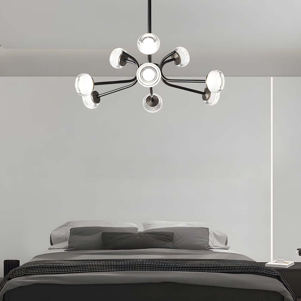 RAVENWOOD 9-ARM ASTRAL LIGHTING CHANDELIER