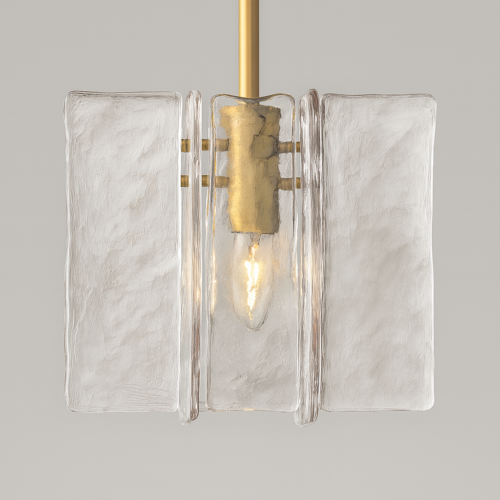 VERDUN CRYSTAL DROPLET HANGING LUMINAIRE