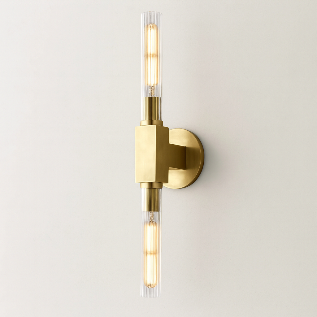 VILLENEUVE STRAIGHT EDGE WALL LANTERN