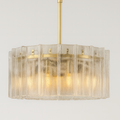 VALLONI CRYSTAL-ENCASED CEILING LUMINAIRE