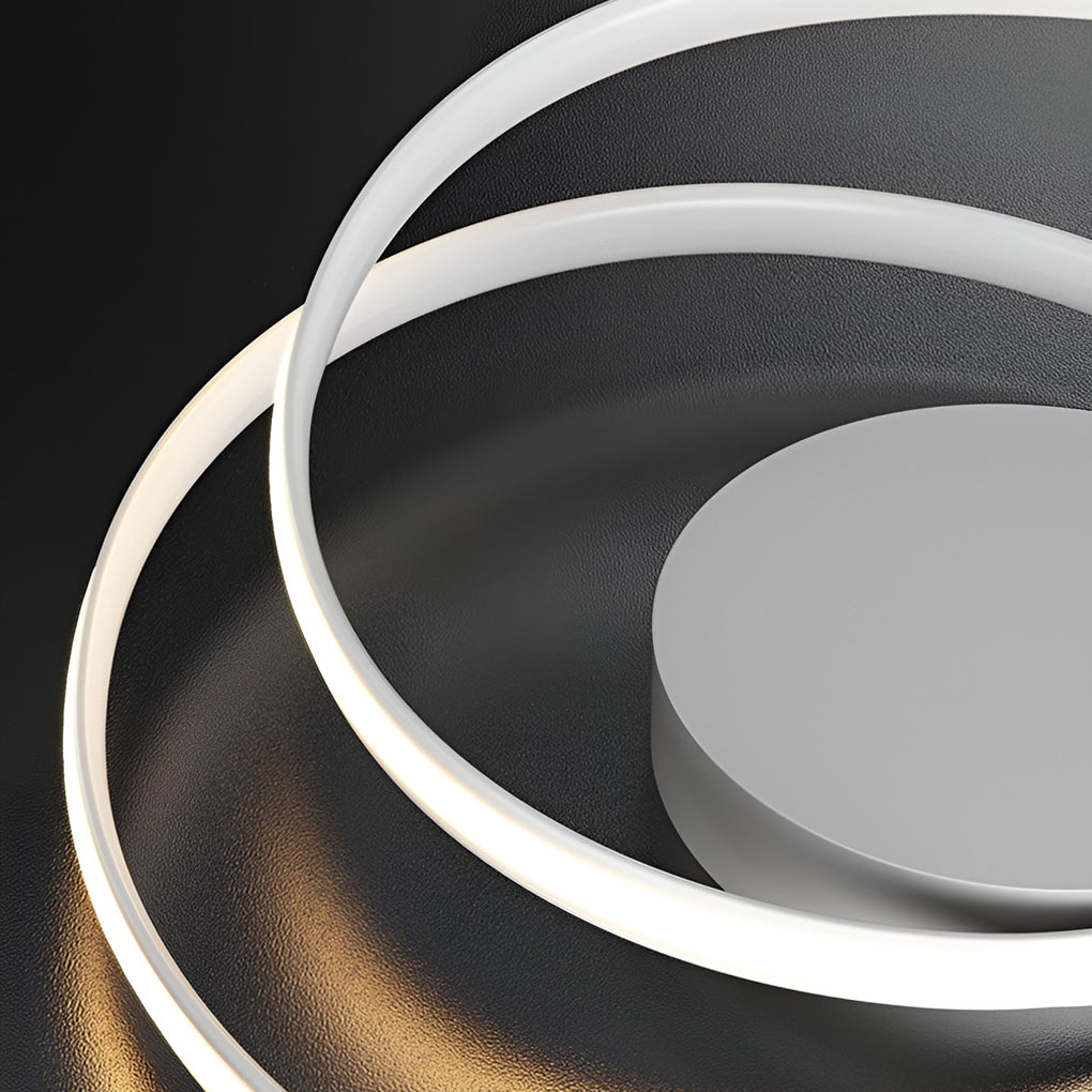 WINTHROP CIRCULAR DIMMABLE LED FLUSH MOUNT LIGHTING