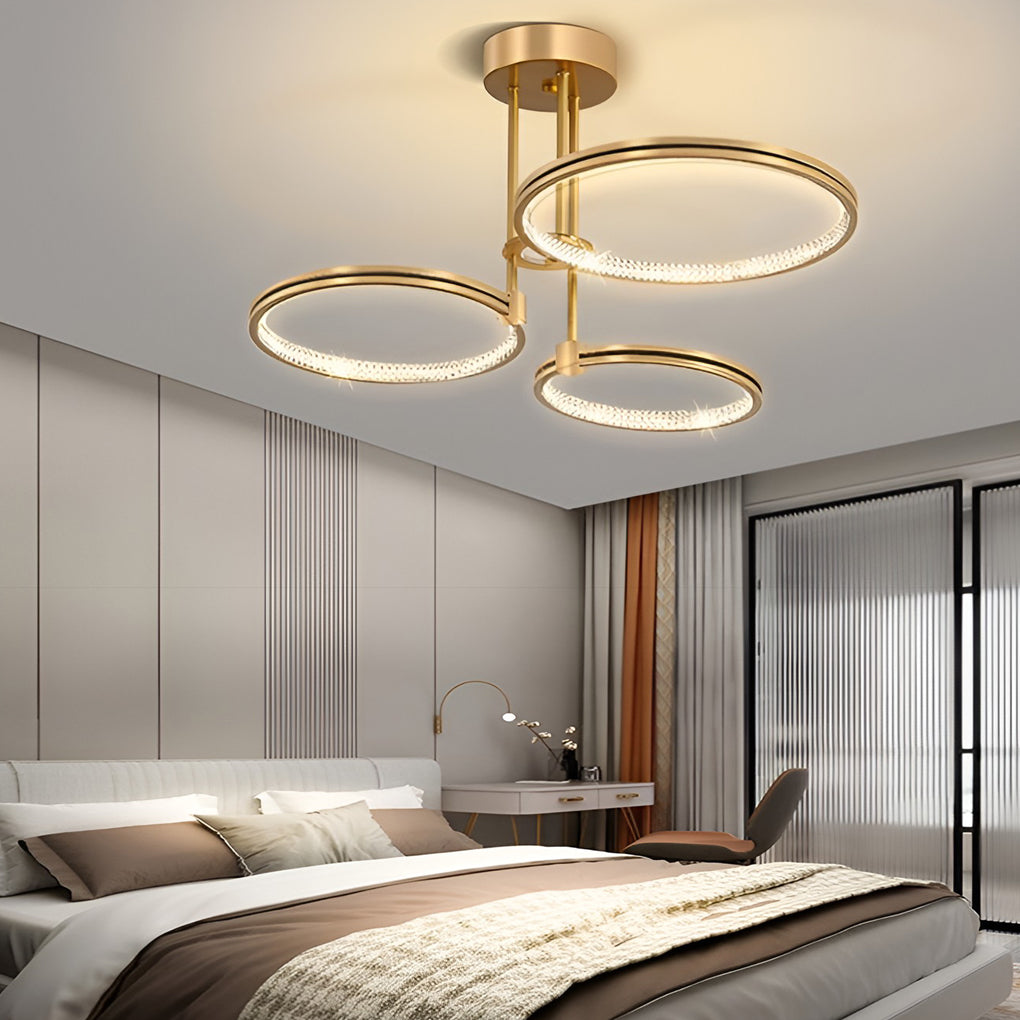 WINTERBOURNE TRIO METAL CEILING CHANDELIER