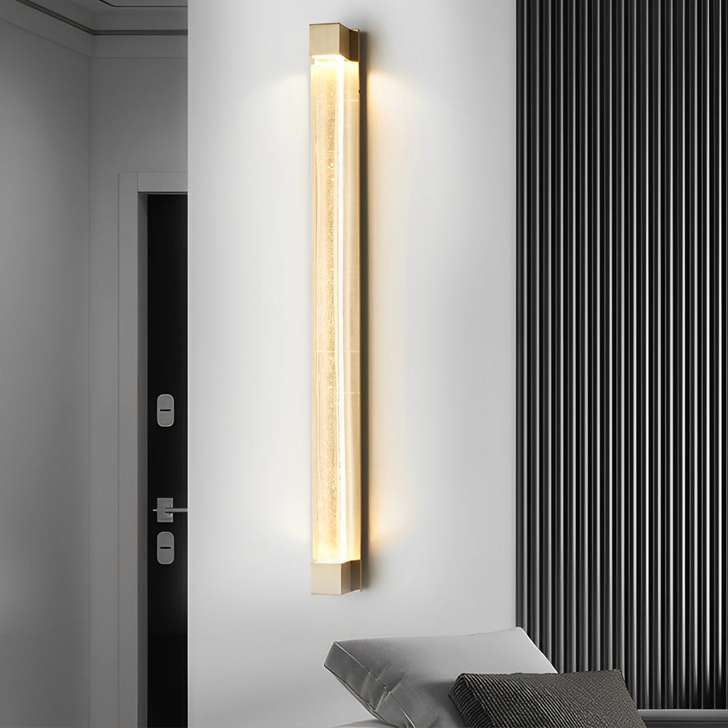 WHITBY CRYSTAL STRIP WALL LANTERN