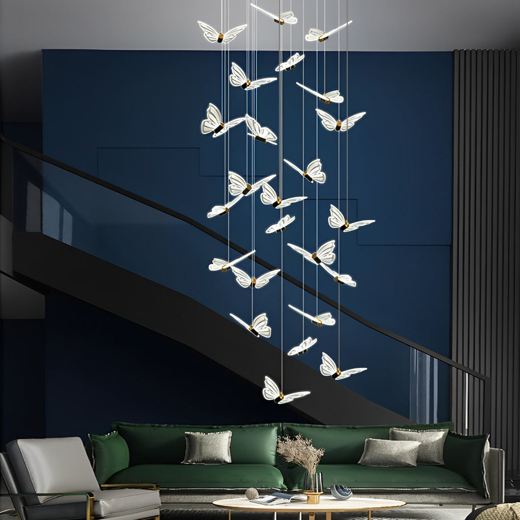 BELLEFLEUR WHIMSICAL TRIPLE-DIMMER HANGING LIGHT