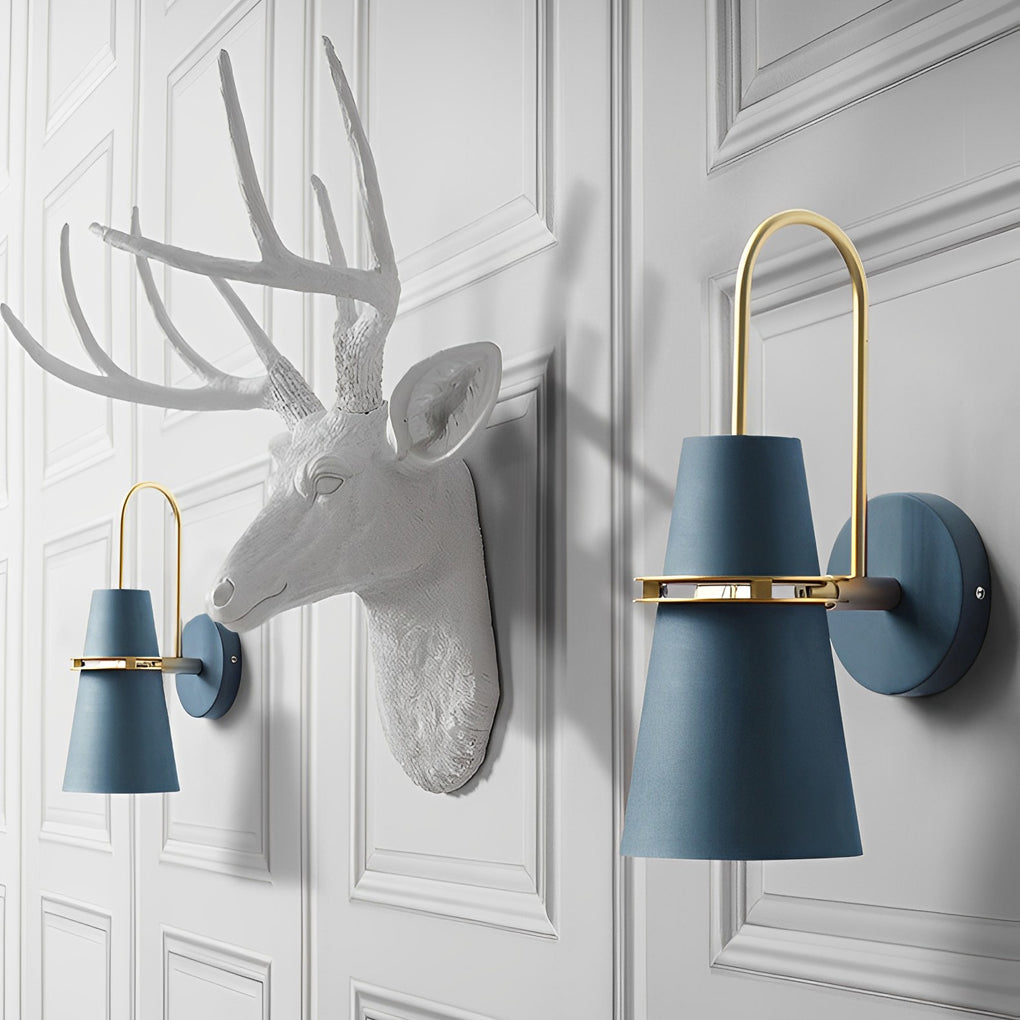 WHITBY IRON GLOBE WALL SCONCE