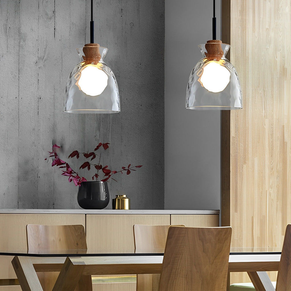 FENWICK WOODLAND ROUND GLASS PENDANT LIGHT