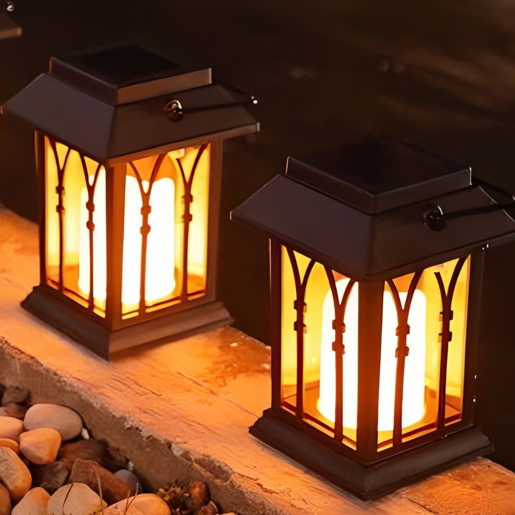RAVENSCROFT SOLAR ILLUMINATOR - WATER-RESISTANT LED LANTERN FOR OUTDOOR USE