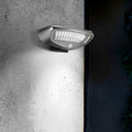 RAVENHALL SOLAR-POWERED MOTION DETECTOR WALL SCONCE WITH 45° TILT
