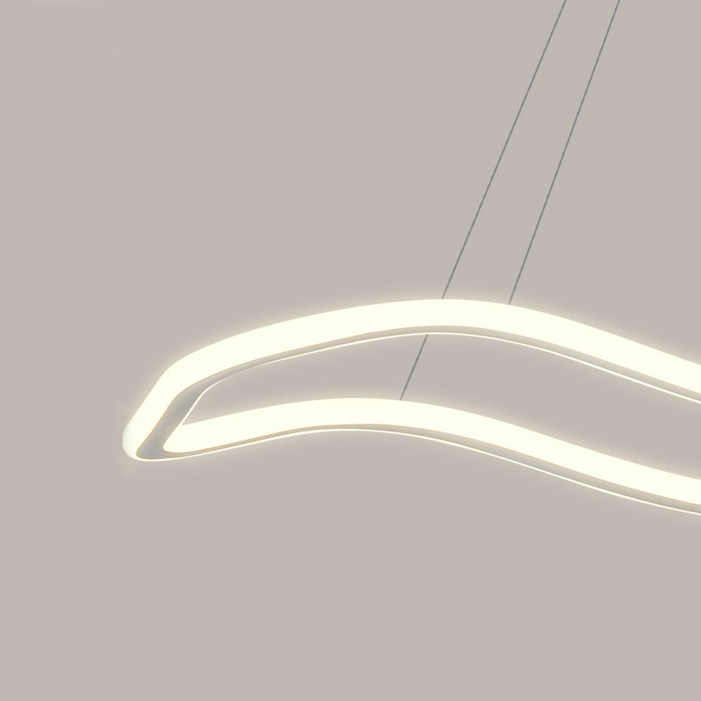 WHITBY WAVES CIRCULAR LED CHANDELIER