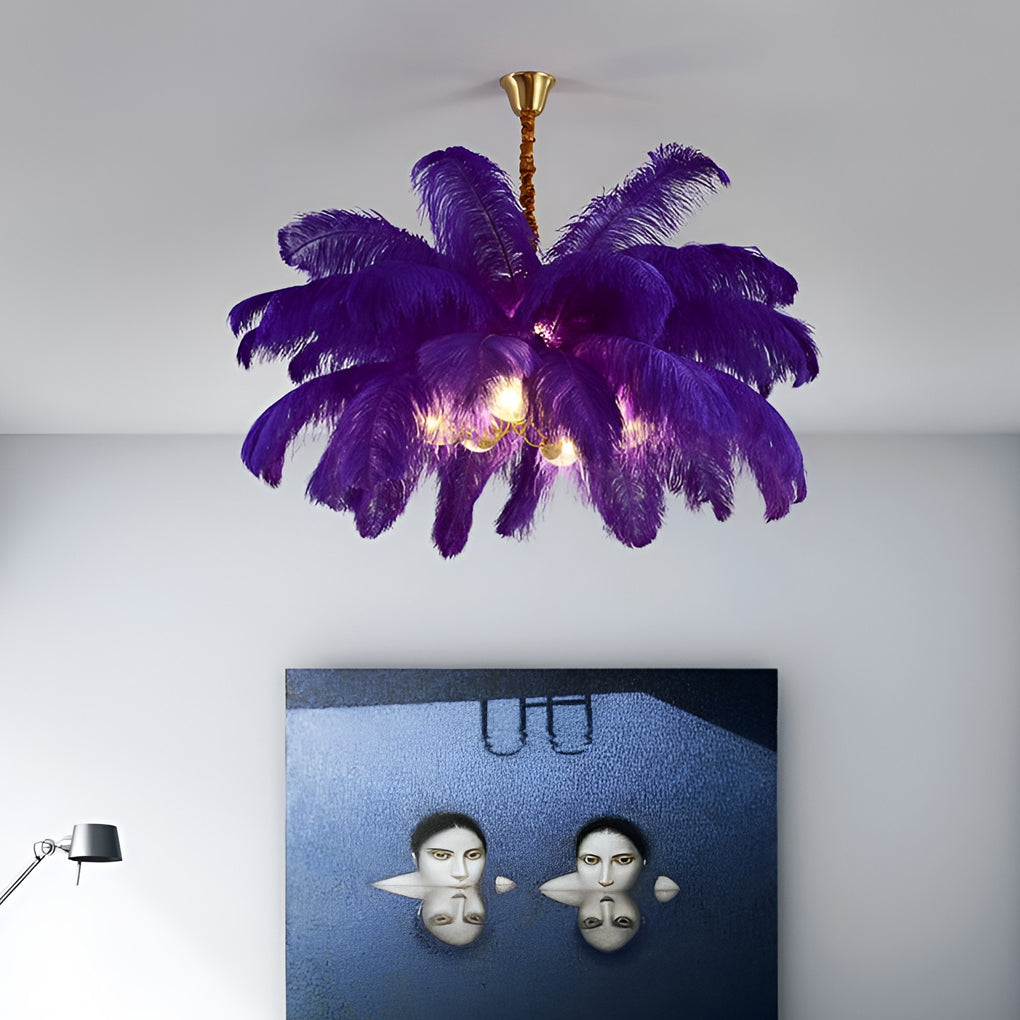 WINDSOR PLUME COPPER FLUSH MOUNT CEILING LIGHT
