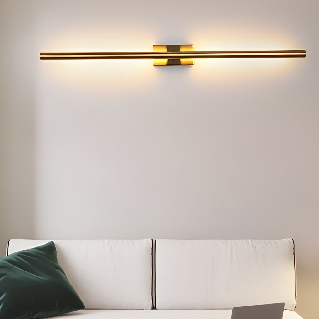 WINDSOR BRIGHT METAL STRIP WALL LANTERN