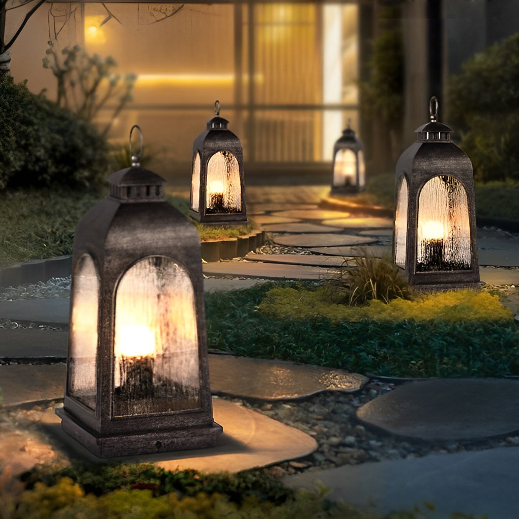 WINTERBOURNE RUSTIC IRON GARDEN LANTERN
