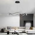 WINDSOR WAVES LED CIRCULAR CHANDELIER WITH GRADUAL DIMMING