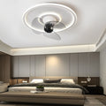 1. **WINSLOW WHISPERING CEILING FAN LUMINAIRE**  
   Features a silent operation with 360° rotation and adjustable brightness, blending seamlessly into any modern space.

2. **HATHERLEIGH INVISIBLE AIRFLOW ILLUMINATOR**  
   Combines a sleek design with d