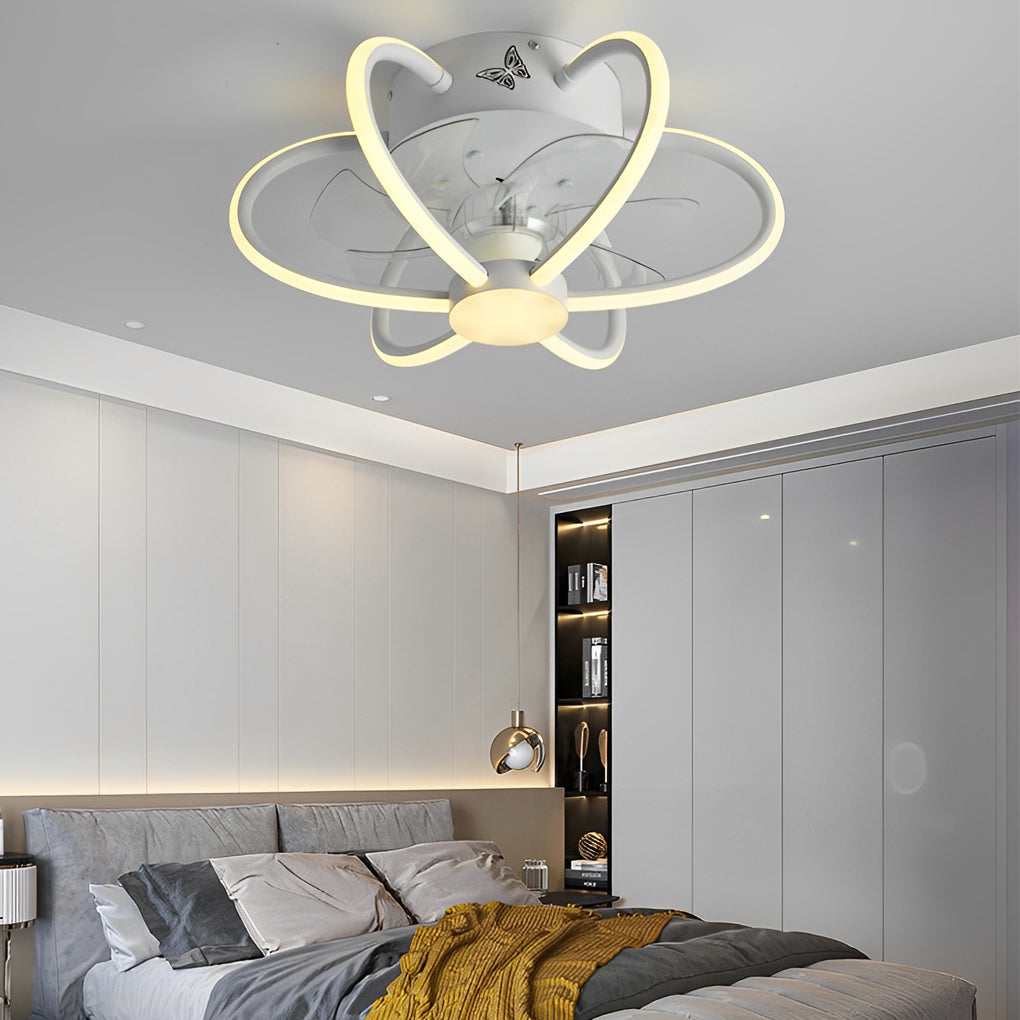 FLORENTINE WHISPERS SMART LED CEILING FAN WITH REMOTE CONTROL