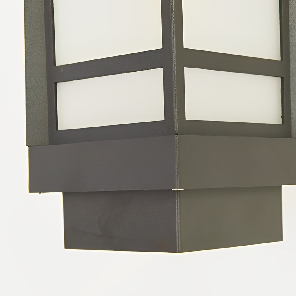 RAVENSDALE MATTE BLACK OUTDOOR LED WALL SCONCE WITH WATERPROOF GLASS
