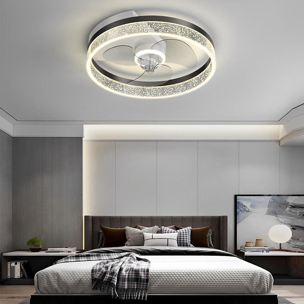WINDSOR WHISPER MODERN CEILING FAN LAMP