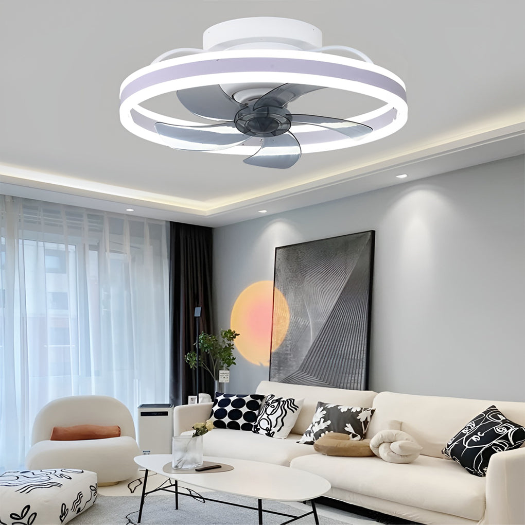 WINTHORPE CIRCULAR DIMMABLE LED CEILING LIGHT WITH 360° ROTATION
