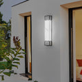 WINDSOR HARBOR RECTANGULAR RESIN LED OUTDOOR WALL LANTERN