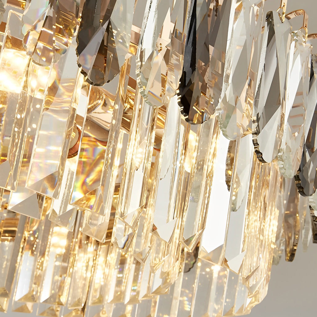 ASTONIA DUAL-TIERED CRYSTAL ILLUMINATION FIXTURE