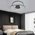 WINTHROP TRIO RING DIMMABLE METAL CEILING LANTERN