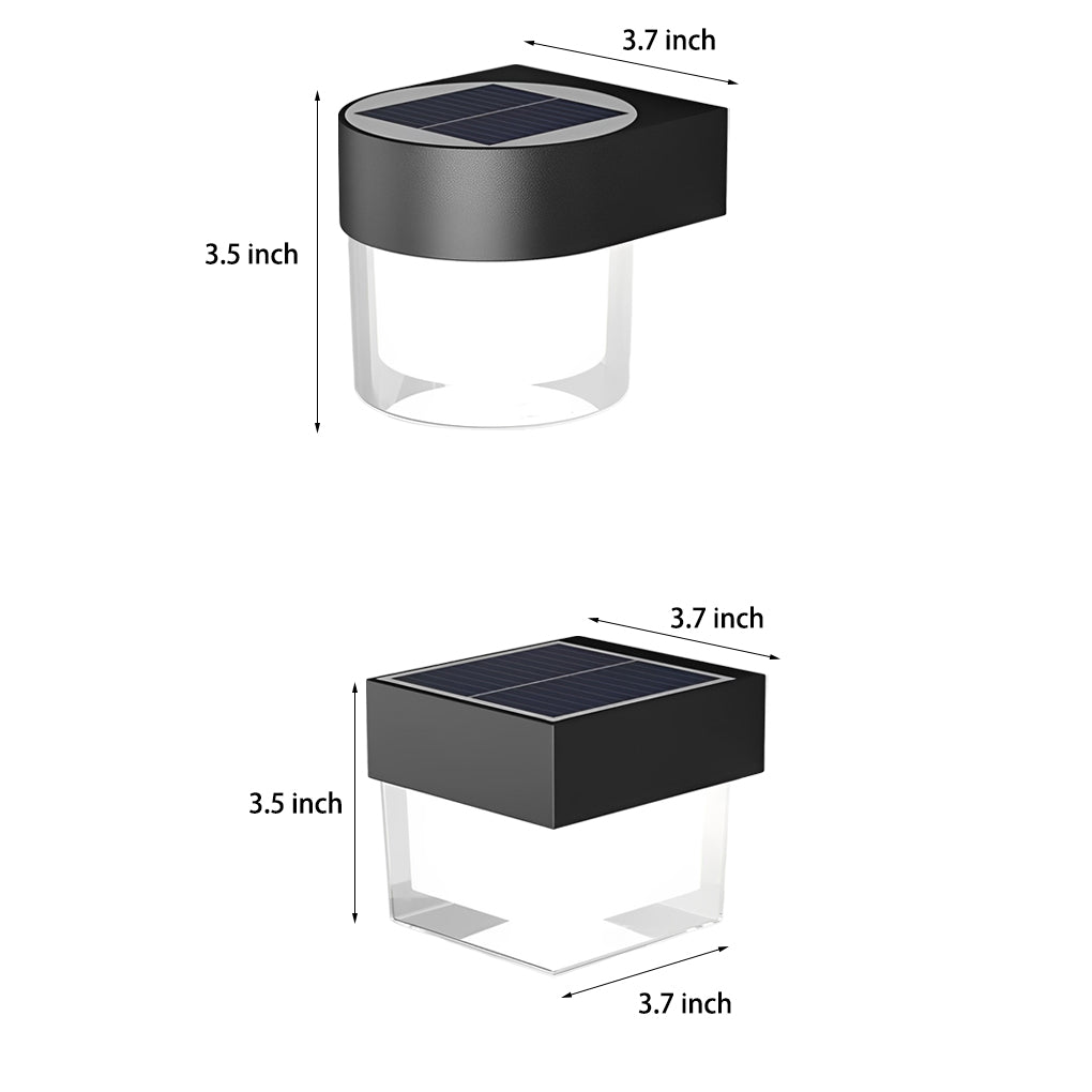 RAVENHALL SOLAR-POWERED RECTANGULAR OUTDOOR LIGHTING