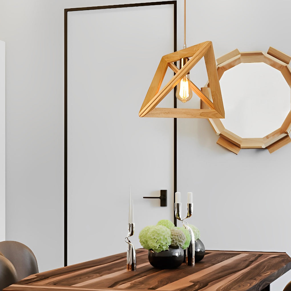 BRAMBLEWOOD GEOMETRIC HANGING LANTERN