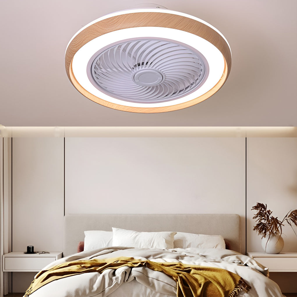 WINDSOR WHISPER CIRCULAR LED CEILING FAN WITH REMOTE CONTROL