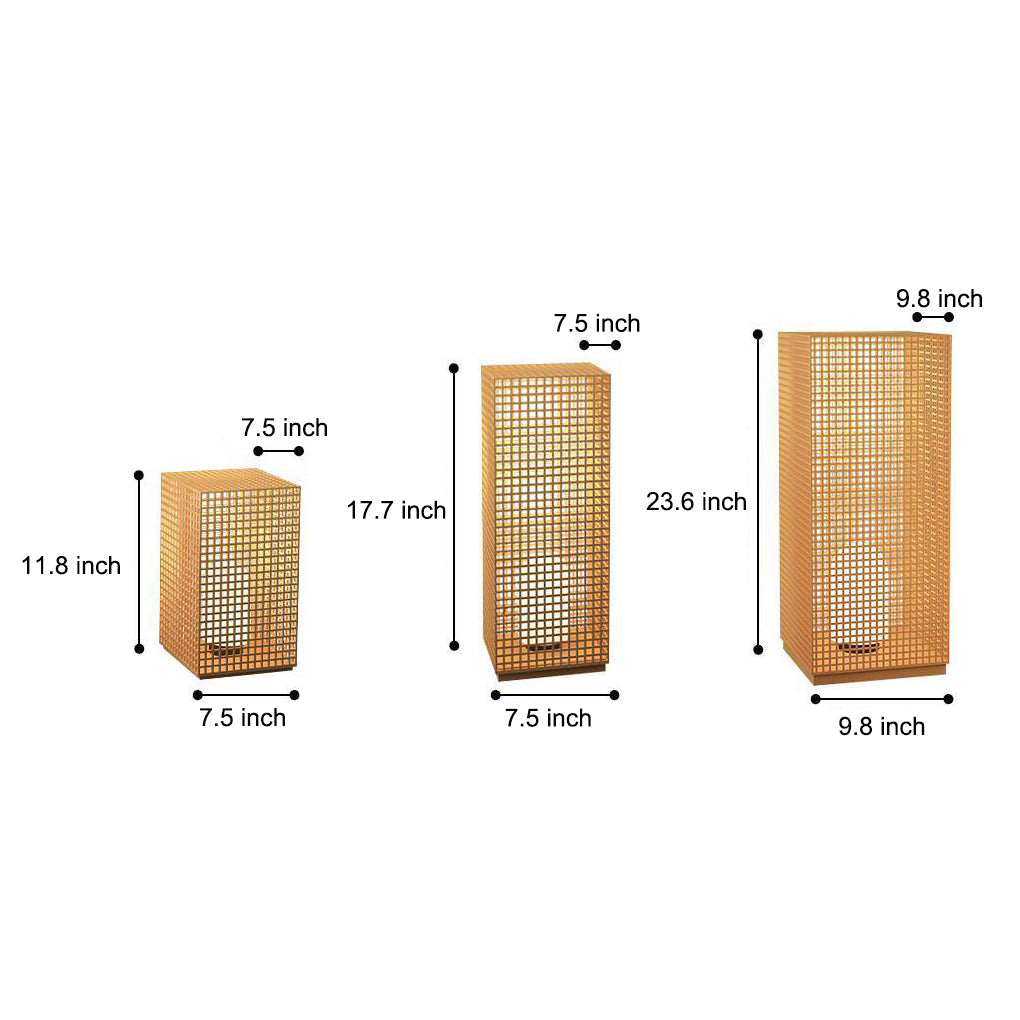 WINDSOR SOLAR CUBE PATHWAY ILLUMINATORS WITH ASIAN AESTHETIC