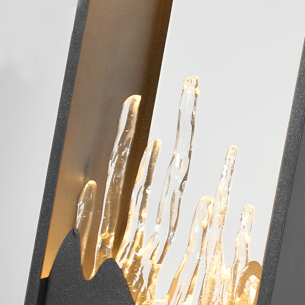 WINCHESTER MODERN RECTANGULAR GLASS PATH LIGHTS