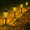WINTHROP RAINBOW HEXAGON SOLAR GARDEN LANTERN, WEATHERPROOF LANDSCAPE ILLUMINATION