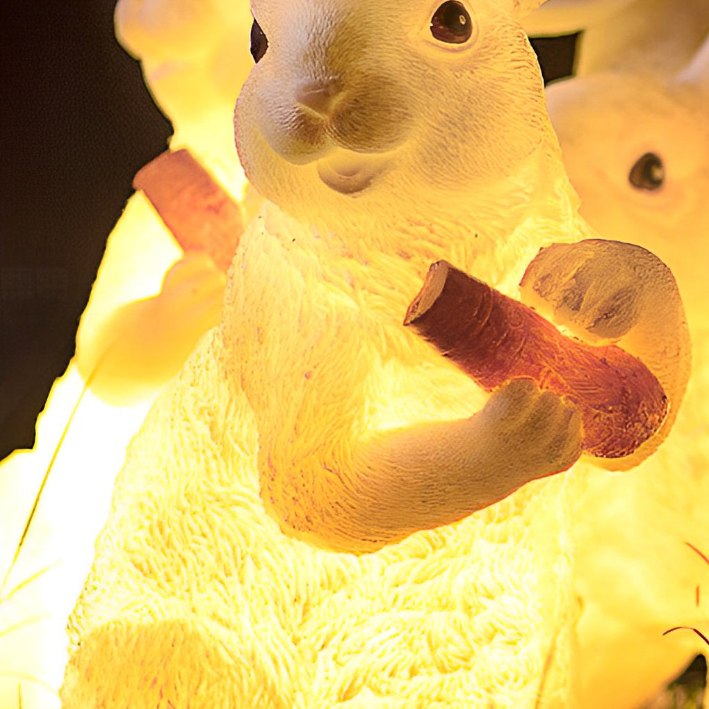 WINTERBOURNE RABBIT GARDEN LANTERNS - Contemporary Waterproof Illumination for Outdoor Spaces