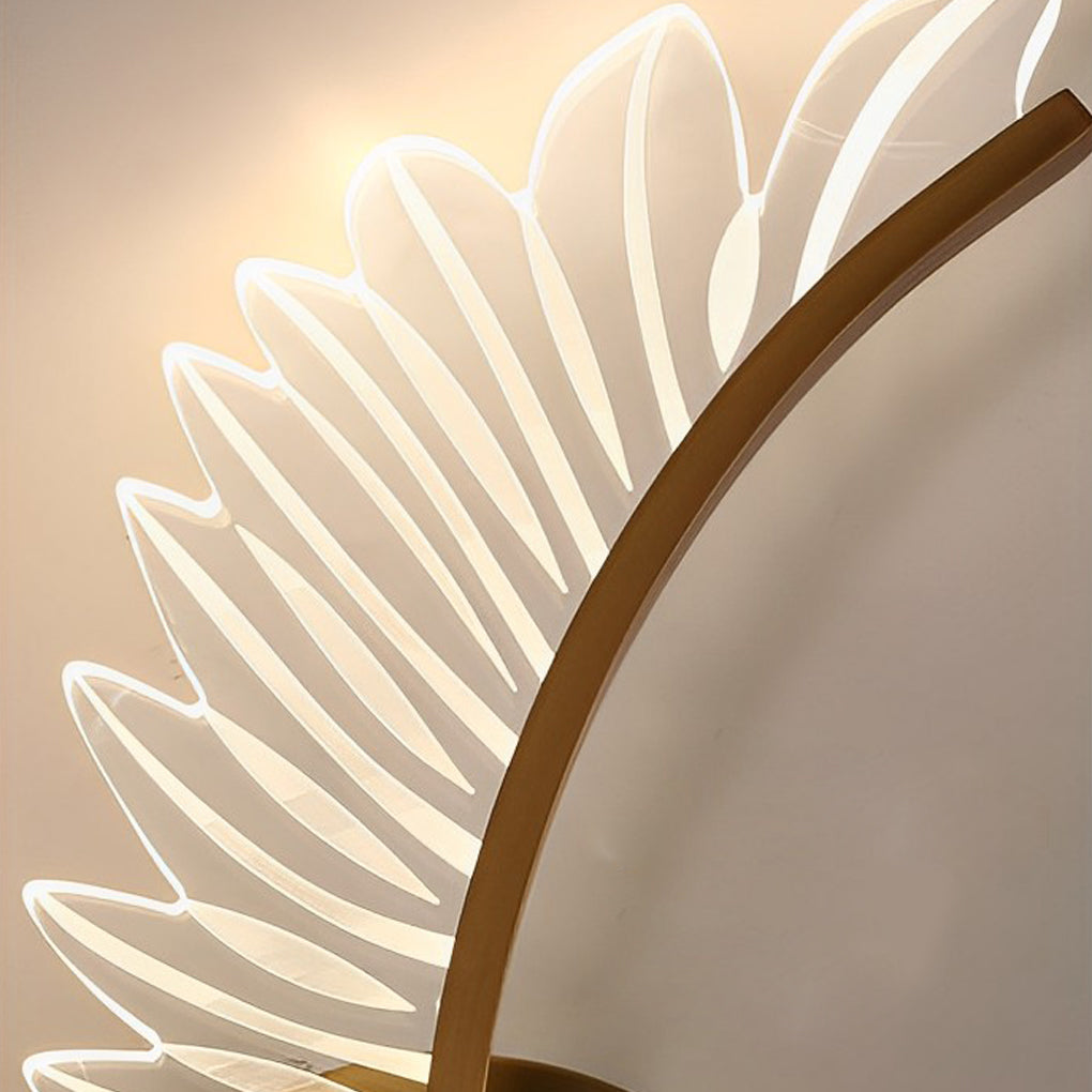 WINTHORPE ACRYLIC FOLIAGE LED DIMMABLE WALL SCONCE