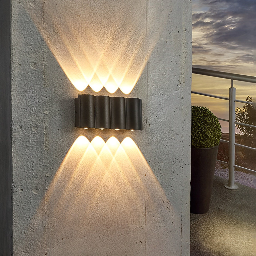 WINTERBOURNE RAINBOW RAY LED OUTDOOR WALL WASHER