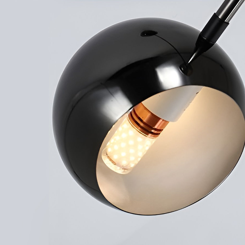 WINDSOR BLACK GEOMETRIC HANGING CHANDELIER