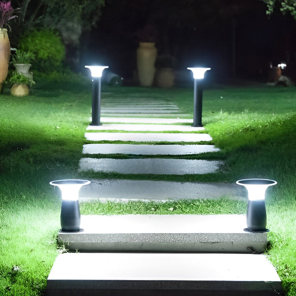 WINTHORPE SOLAR-POWERED LANDSCAPE ILLUMINATORS WITH 360° RADIANCE
