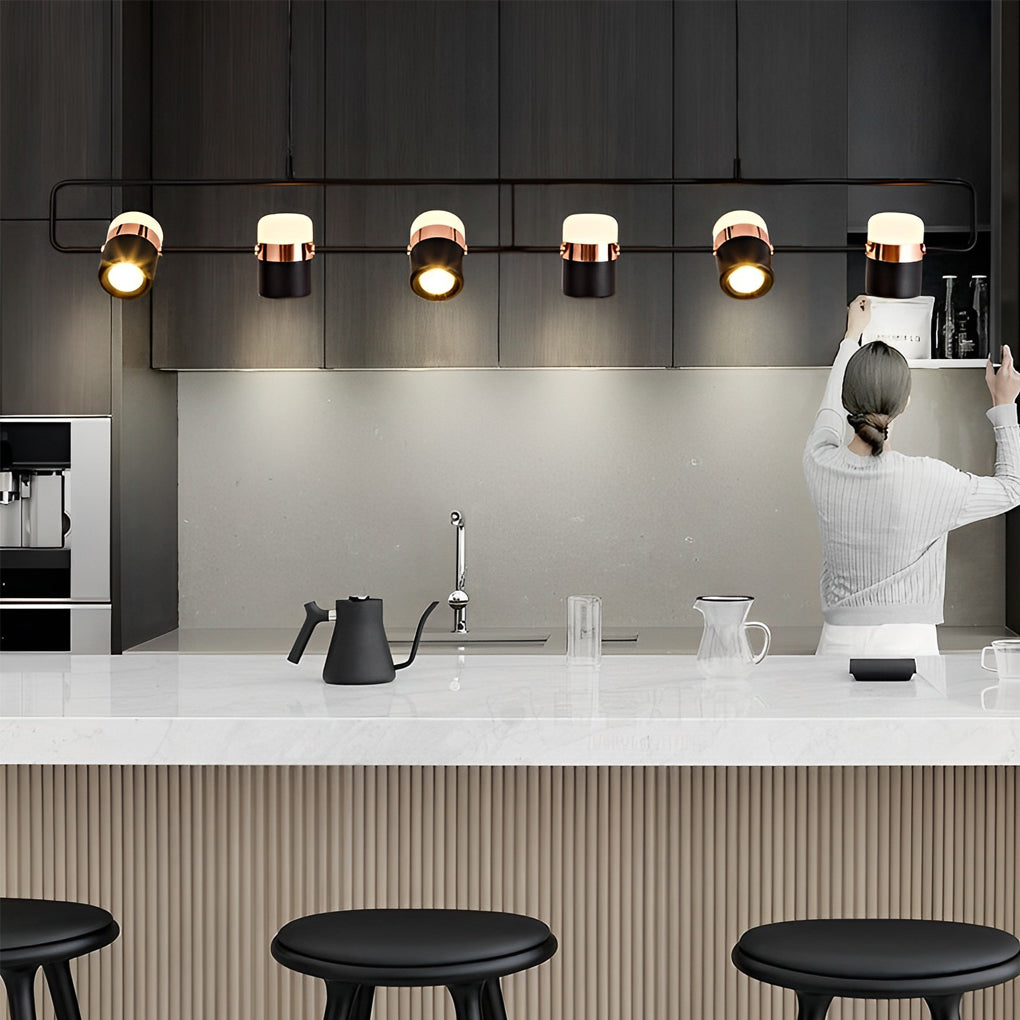 CHALFONT ROTATING METAL LED PENDANT LIGHT