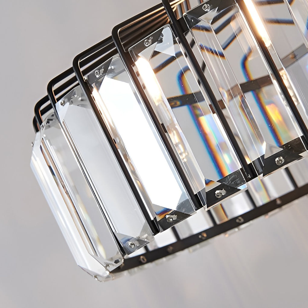 RIVINGTON DRUM CRYSTAL HANGING LUMINAIRE