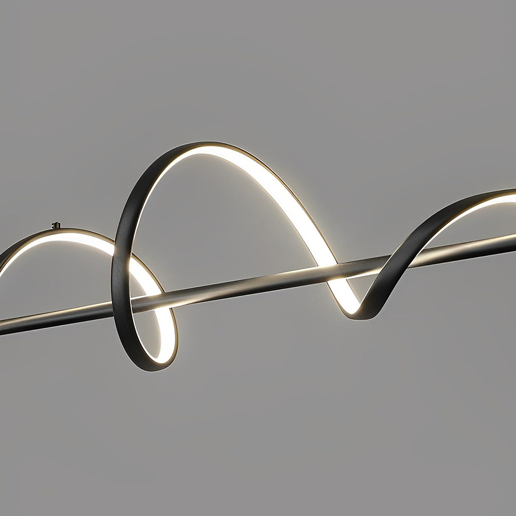 FENWICK WAVED LUMINAIRE WITH MULTI-LEVEL DIMMING