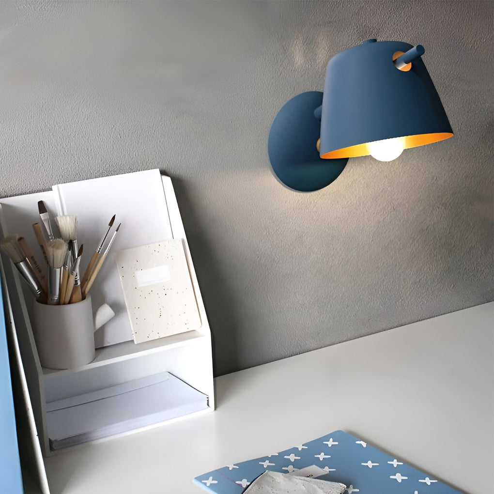 WINTERBOURNE MATTE METAL NORDIC INSPIRED WALL SCONCE