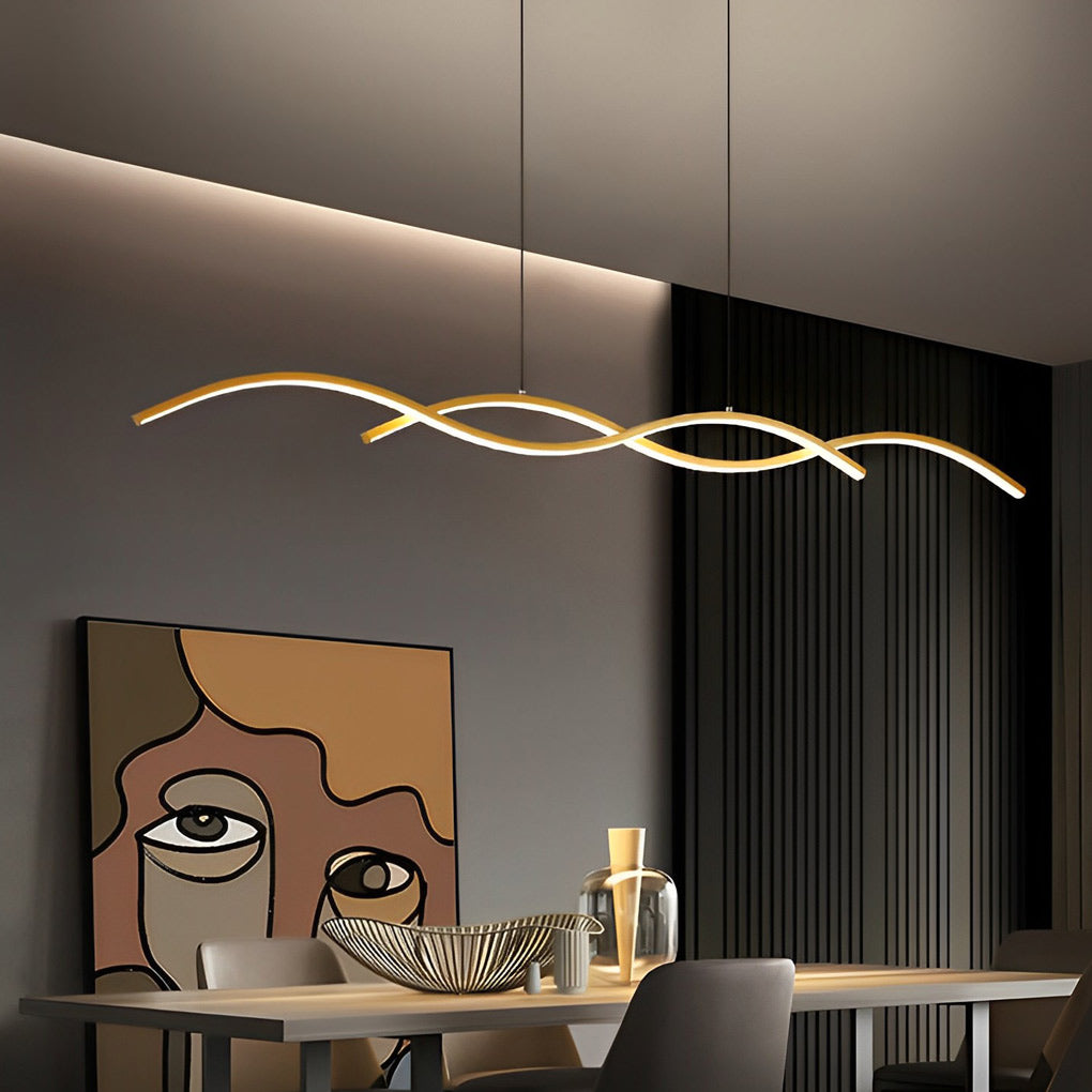 WINTERBOURNE WAVING LED CHANDELIER
