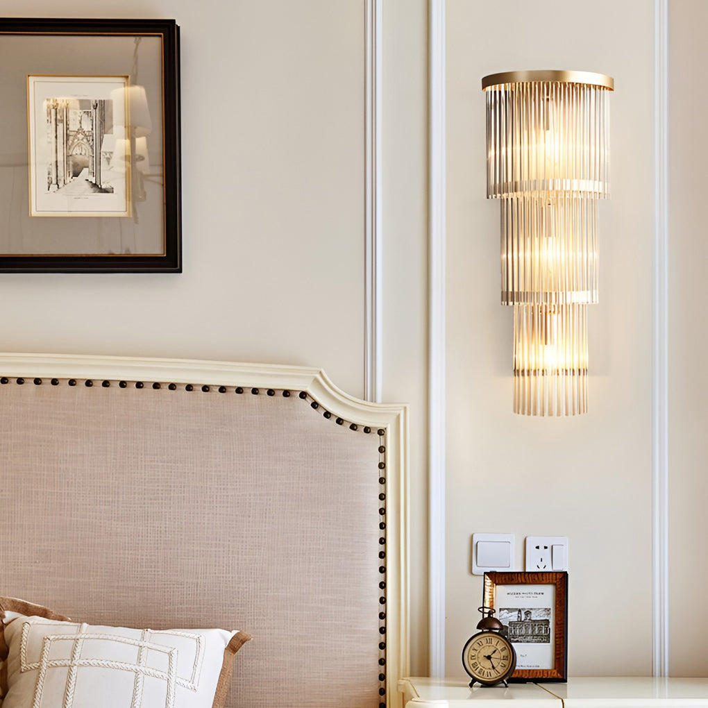 WINTHROP CRYSTAL GLOW WALL SCONCE