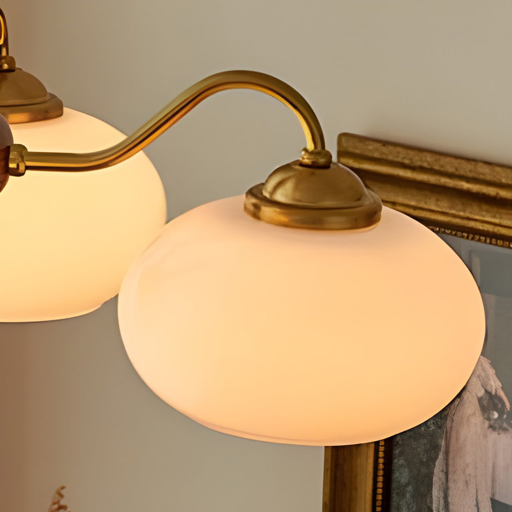 WINDSOR GLASS AND WOODEN E27 LED CHANDELIER WITH FOUR LUMENS