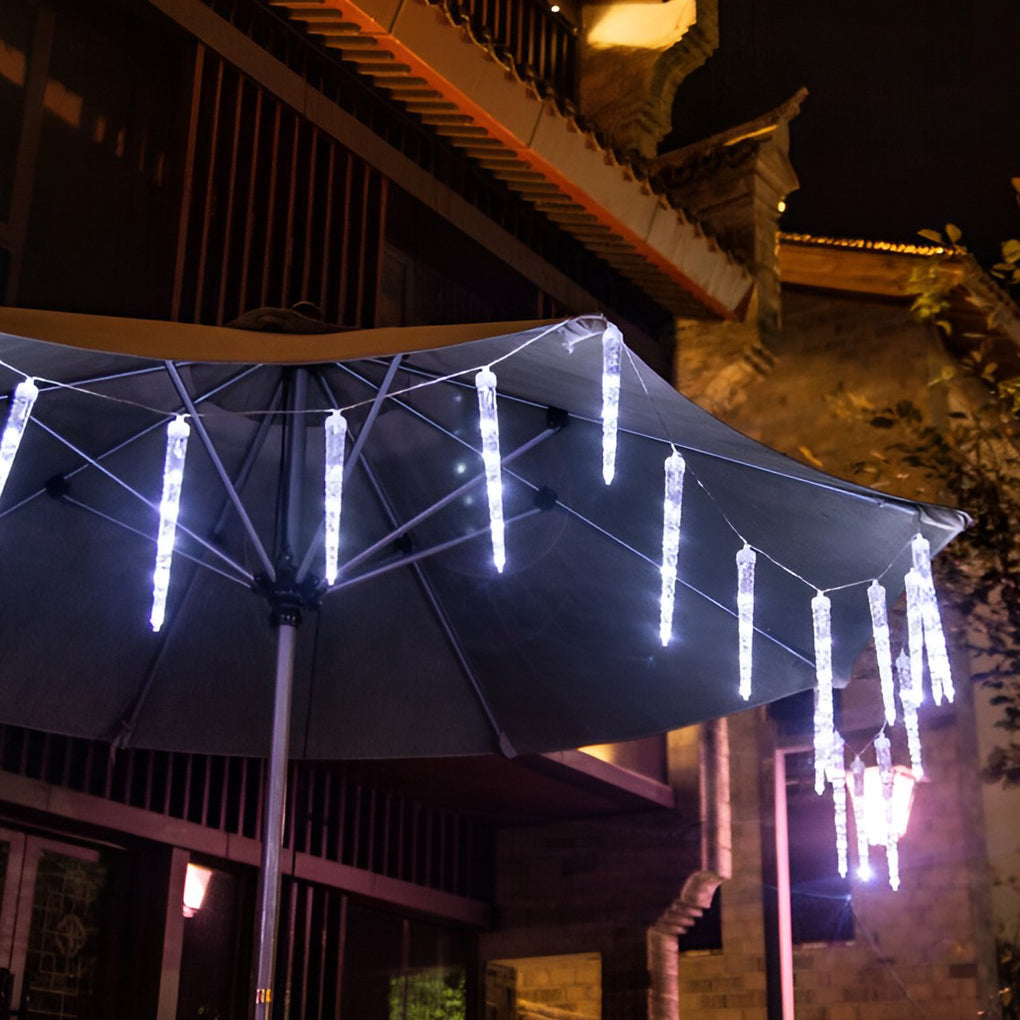 WINTERBOURNE RAINBOW ICICLE SOLAR LIGHTS STRAND